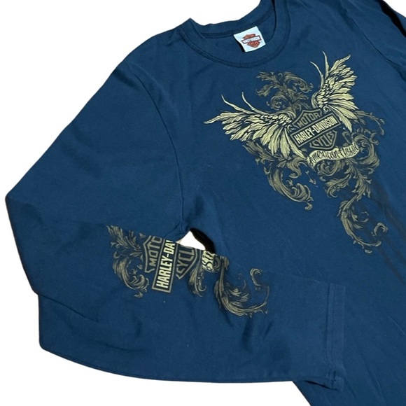 Authentic Harley Davidson - Women's Long Sleeve Shirt - Picture 5 of 13